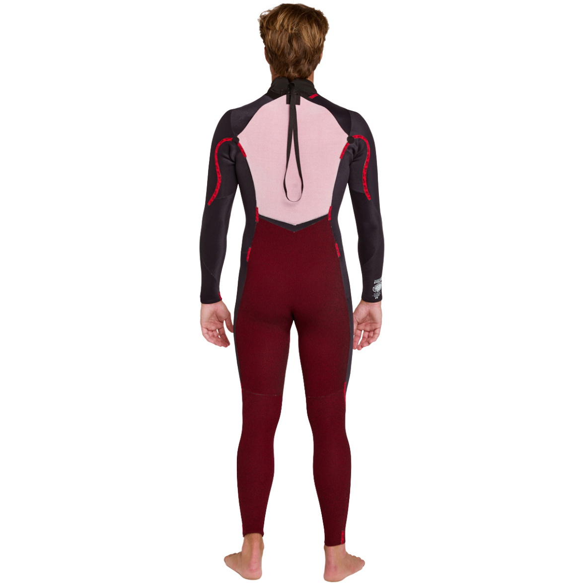 2026 Rip Curl Da Uomo Dawn Patrol 4/3mm Back Zip Muta 16TMFS - Black